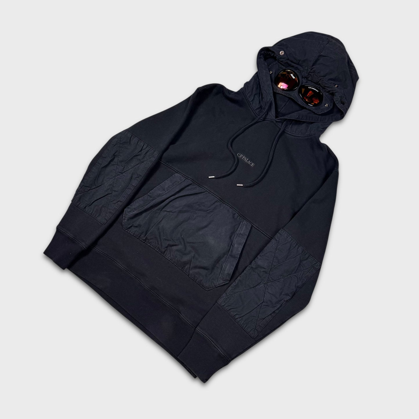 CP Company x Palace Goggle Pullover Hoodie M