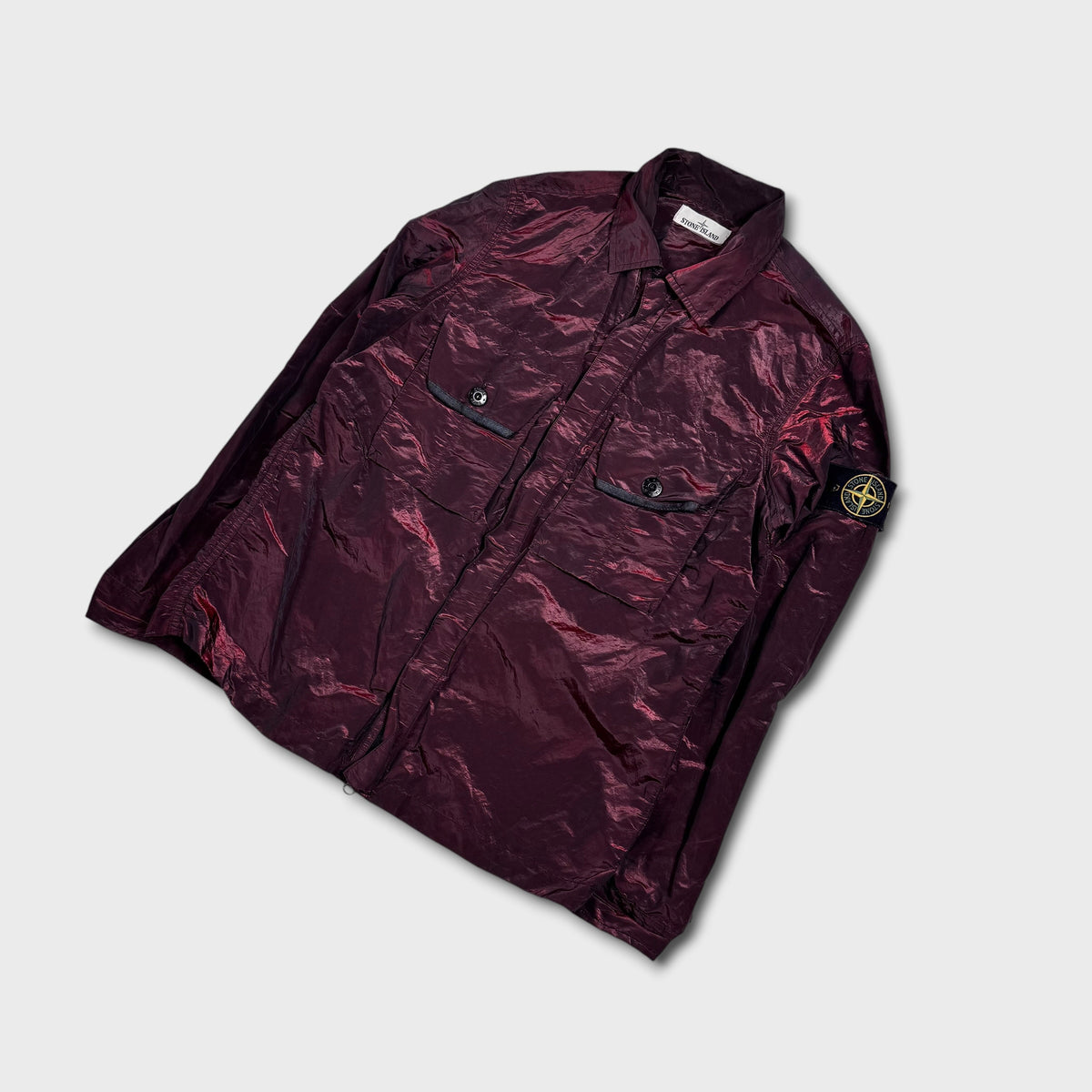 Stone Island Nylon Metal Weft Overshirt L