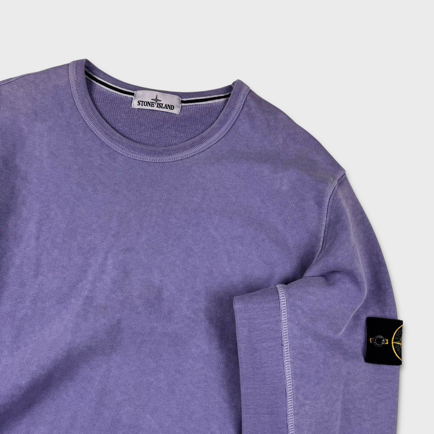 Stone Island Lavender Crewneck Sweatshirt 3XL