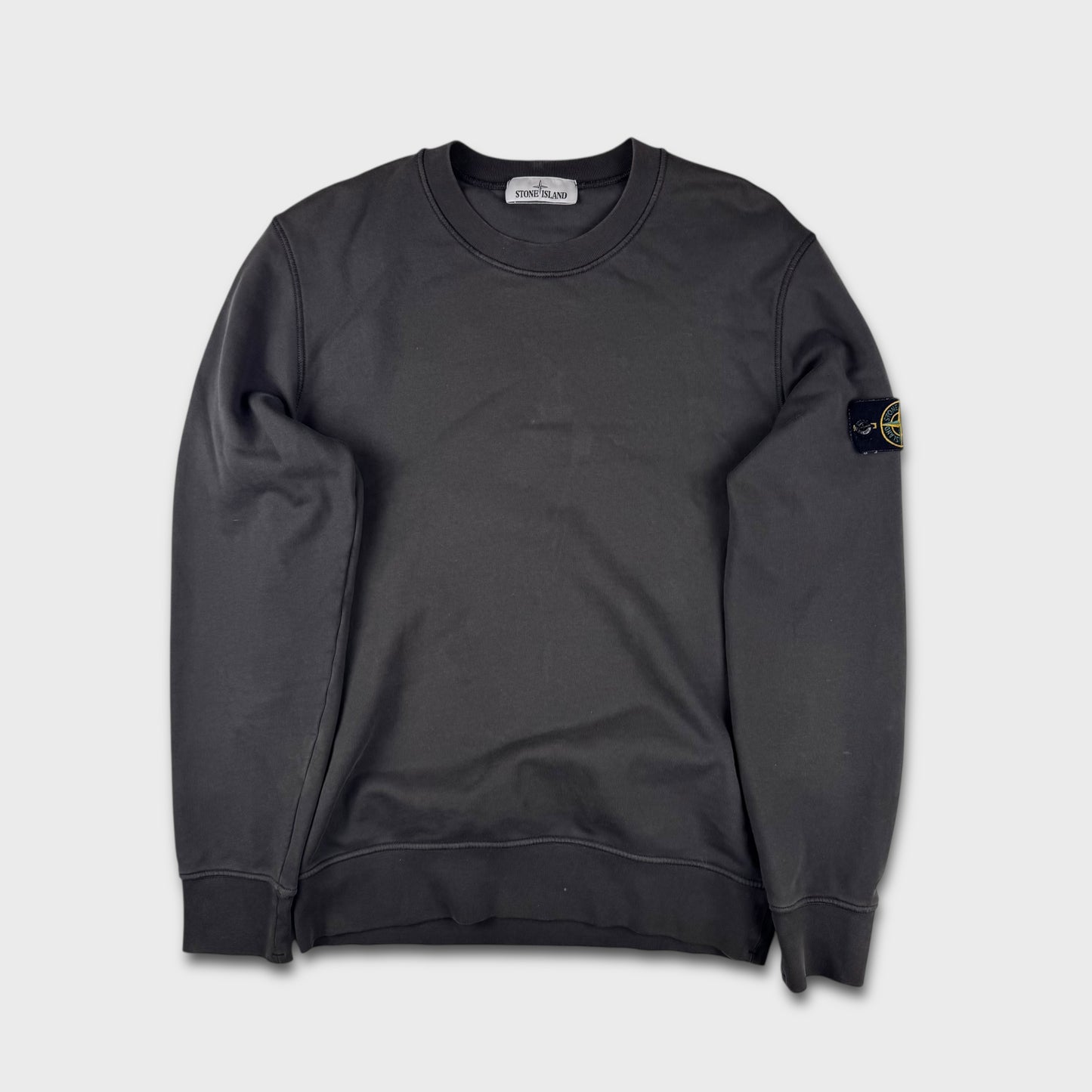 Stone Island Charcoal Crewneck Sweatshirt L