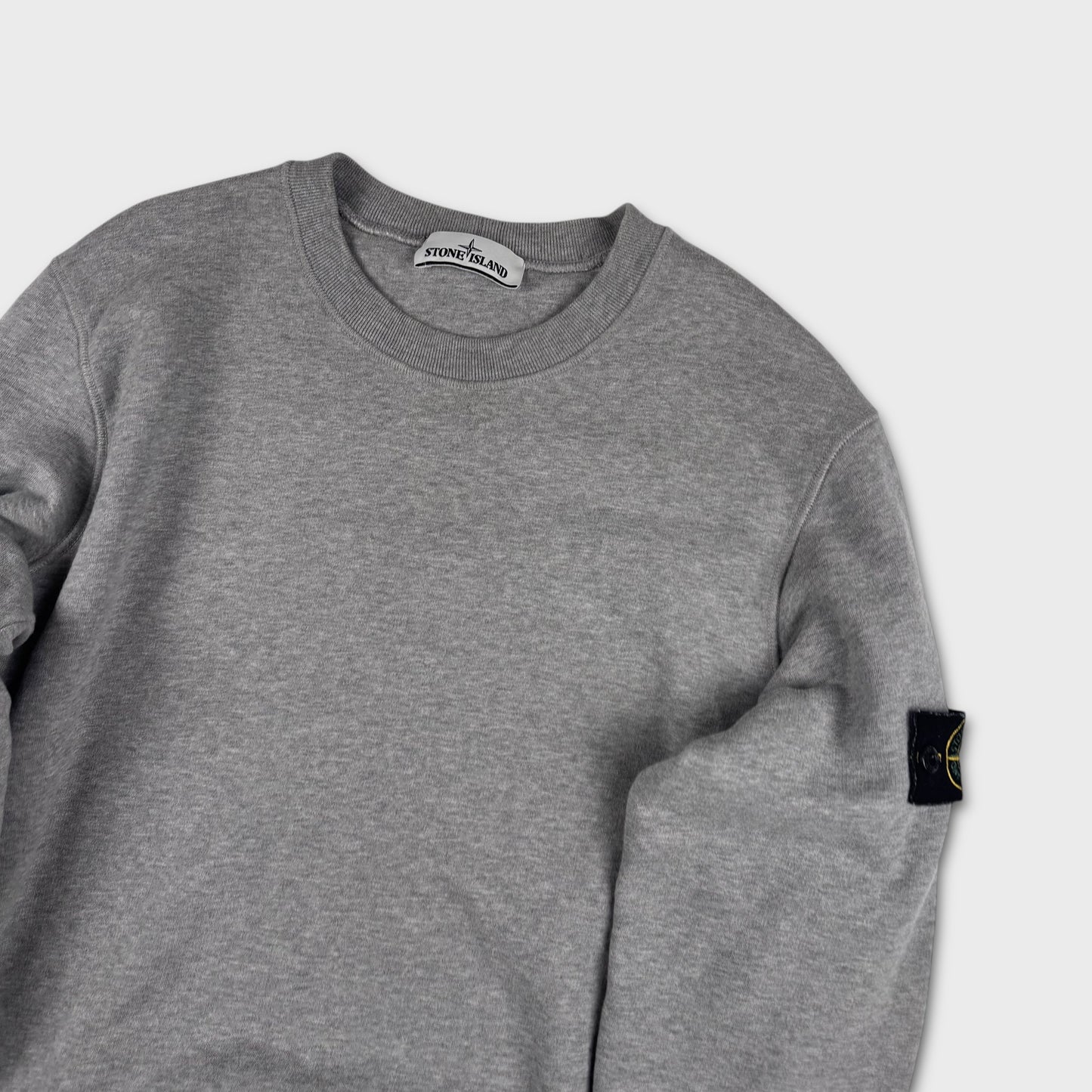 Stone Island Grey Crewneck Sweatshirt L