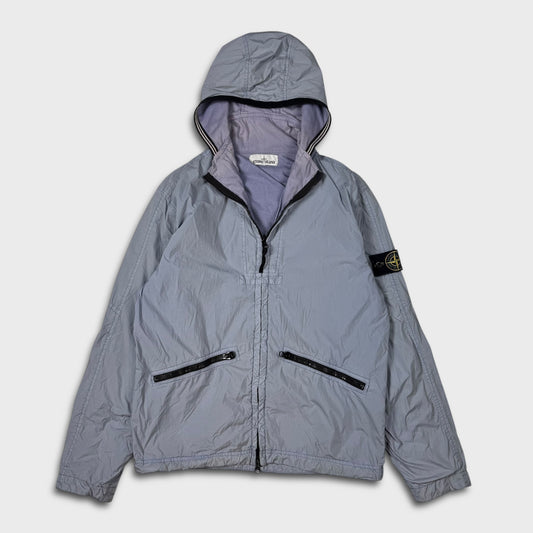 Stone Island Lavender Blue Crinkle Reps Jacket M