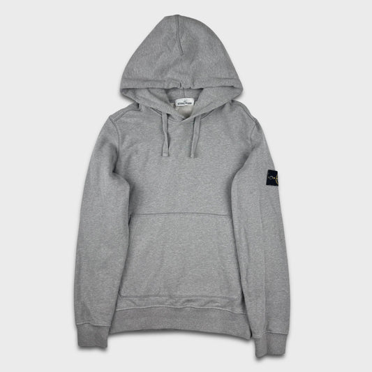 Stone Island Grey Pullover Hoodie L