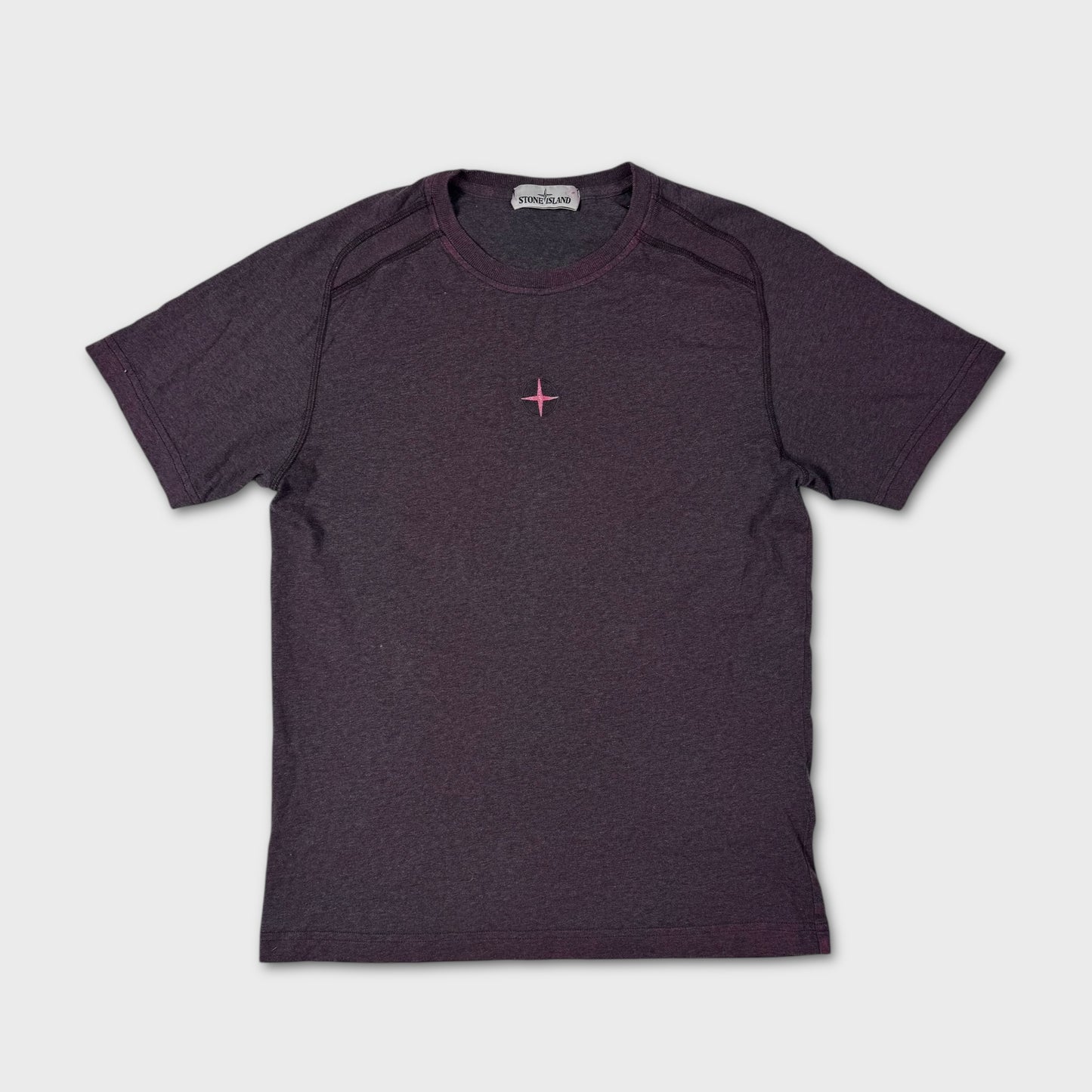 Stone Island Purple Dust Effect T-Shirt M