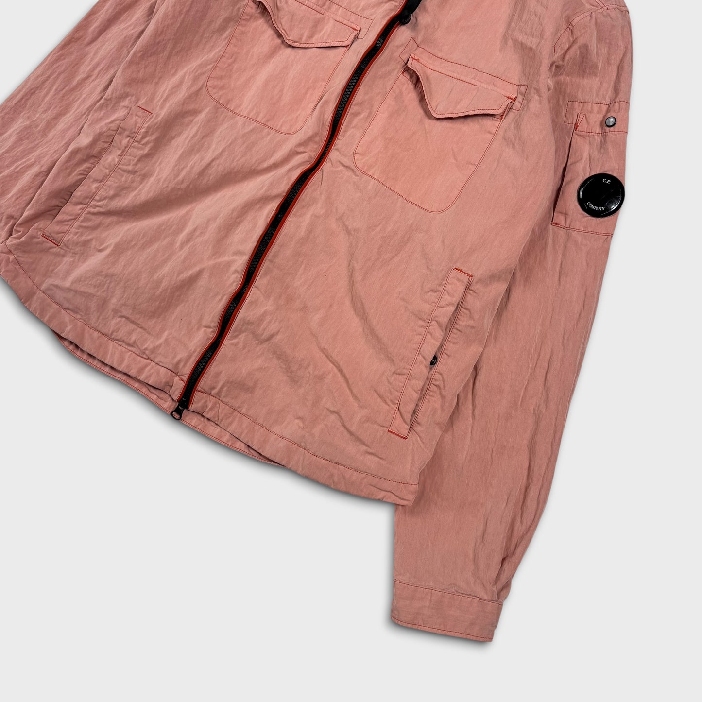 CP Company Salmon Pink Tela Windbreaker Jacket M