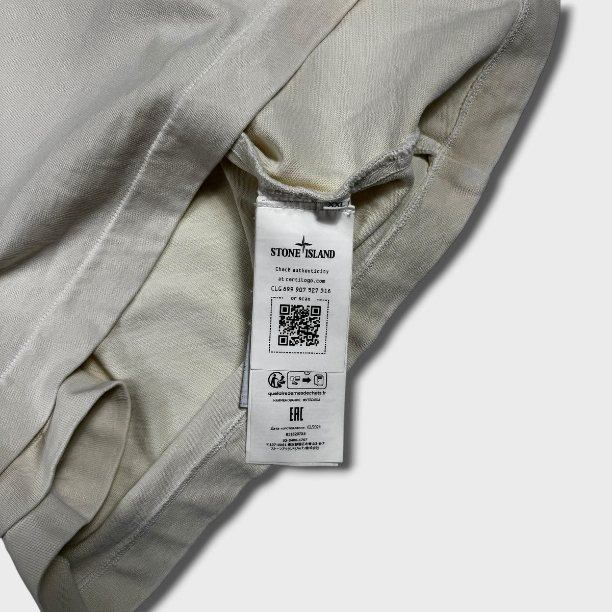 Stone Island Reflective Marina T-Shirt XXL
