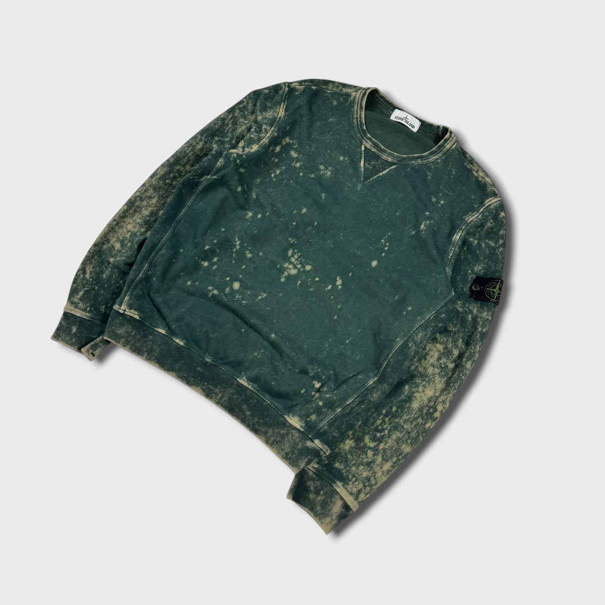 Stone Island OVD Dye Camo Crewneck L