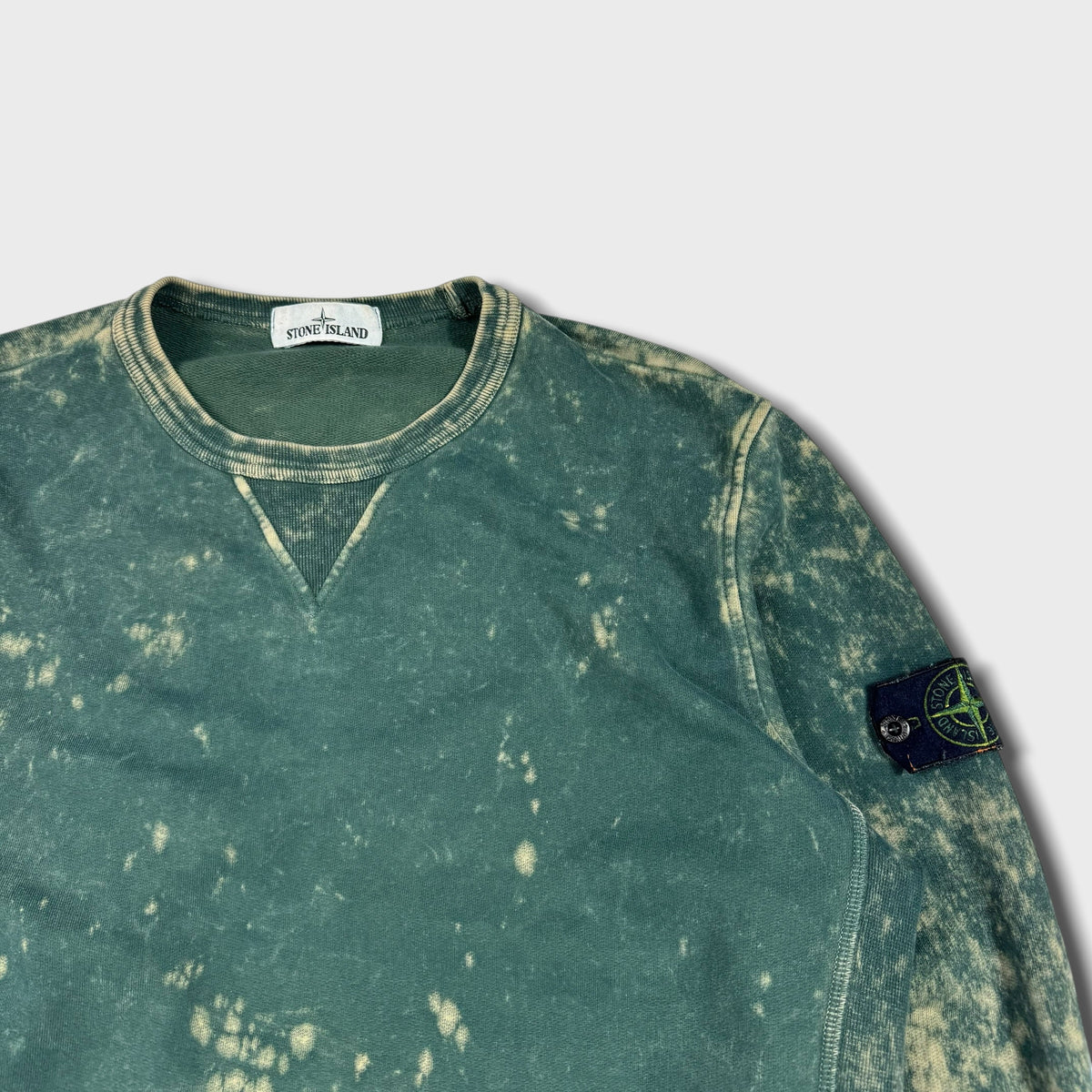 Stone Island OVD Dye Camo Crewneck L