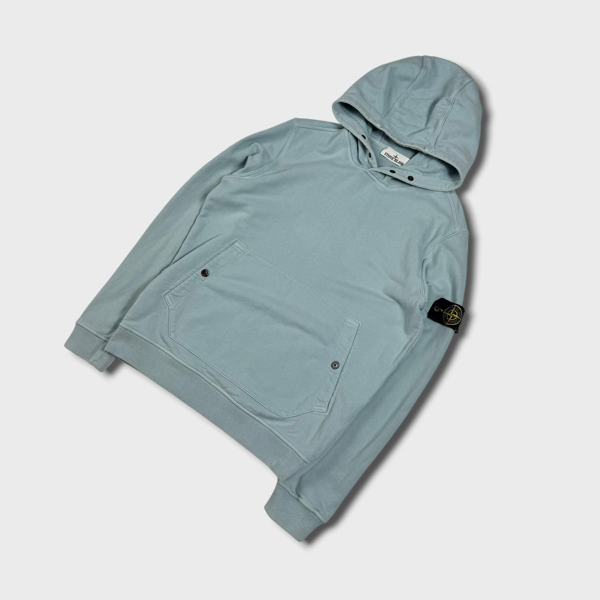 Stone Island Pullover Hoodie Sweatshirt M