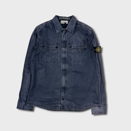 Stone Island Full Zip Overshirt L