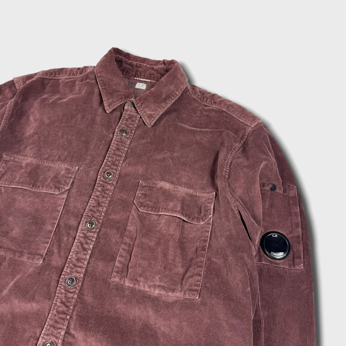 CP Company Corduroy Lens Overshirt L