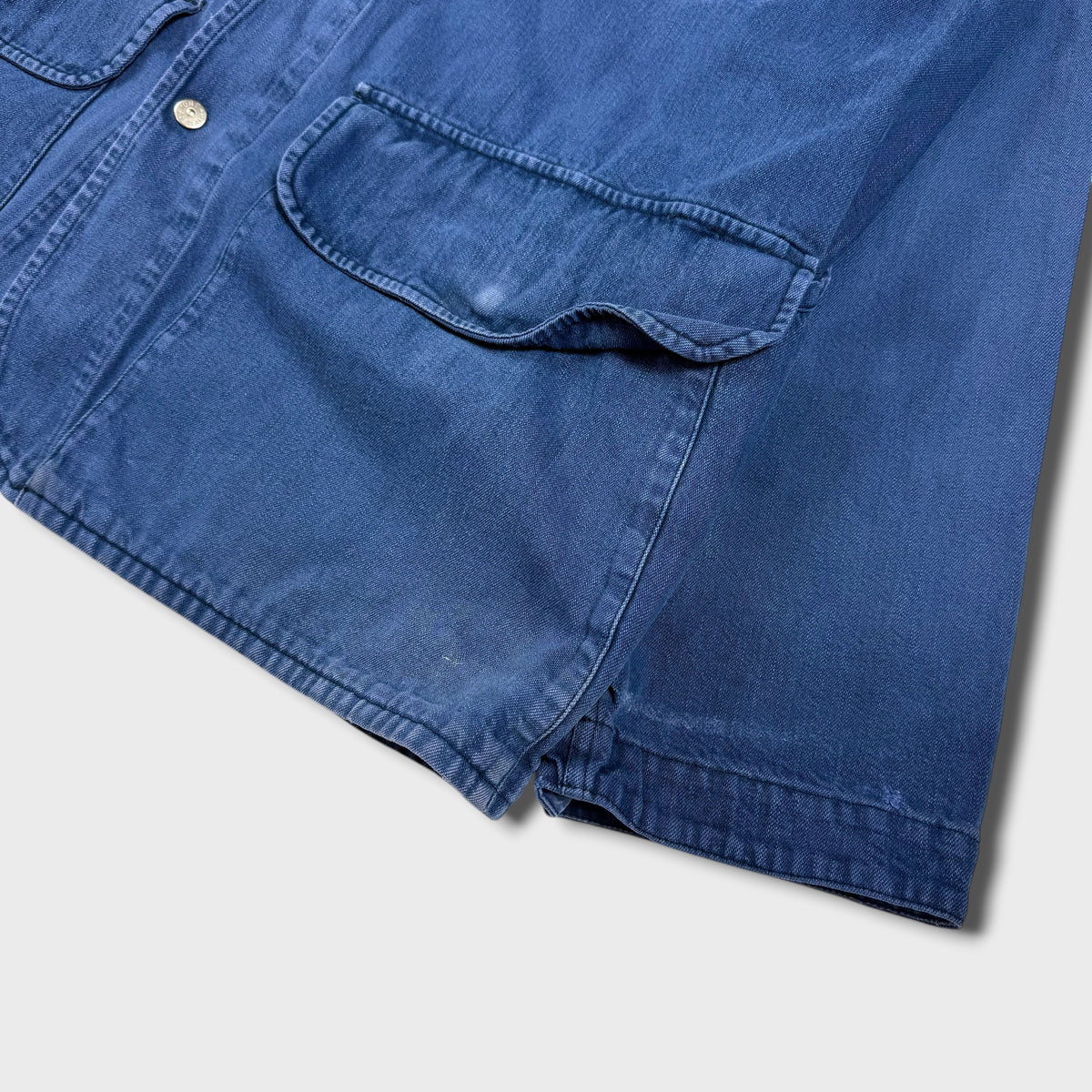 Stone Island 1987 Denim Carpenter Chore Jacket XXL