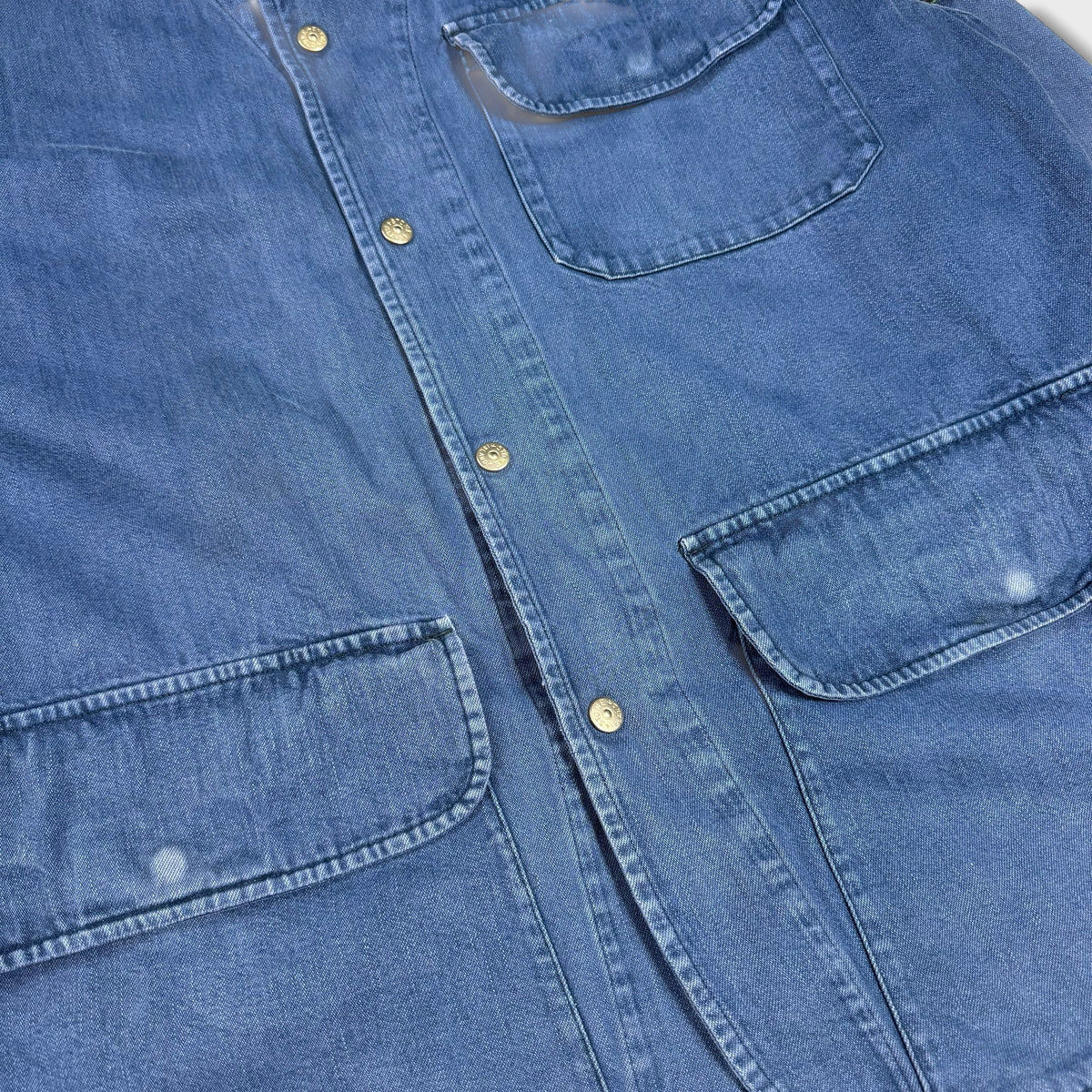 Stone Island 1987 Denim Carpenter Chore Jacket XXL