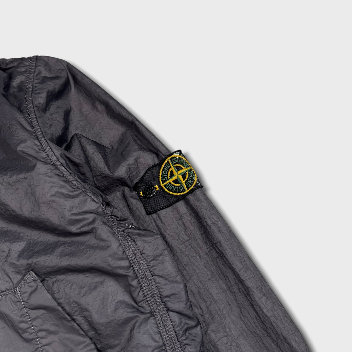 Stone Island Mesh Badge Hyperlight Jacket S