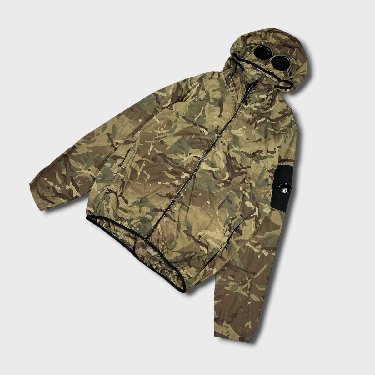CP Company Reprint Camo Goggle Hood Nylon Jacket 3XL