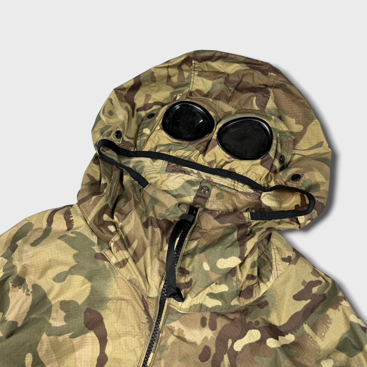 CP Company Reprint Camo Goggle Hood Nylon Jacket 3XL