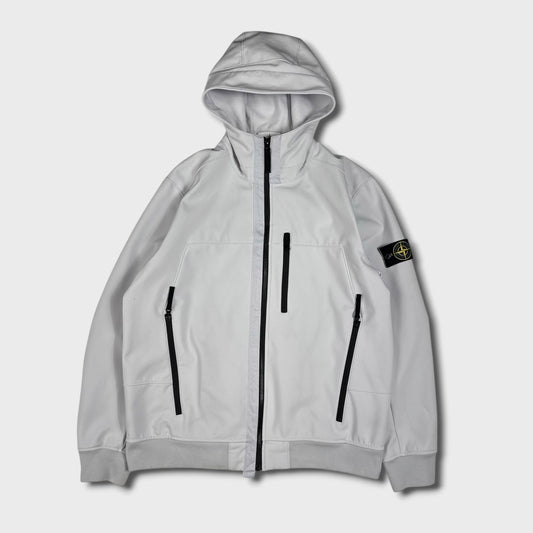 Stone Island Ice Blue Soft Shell-R Jacket XXL