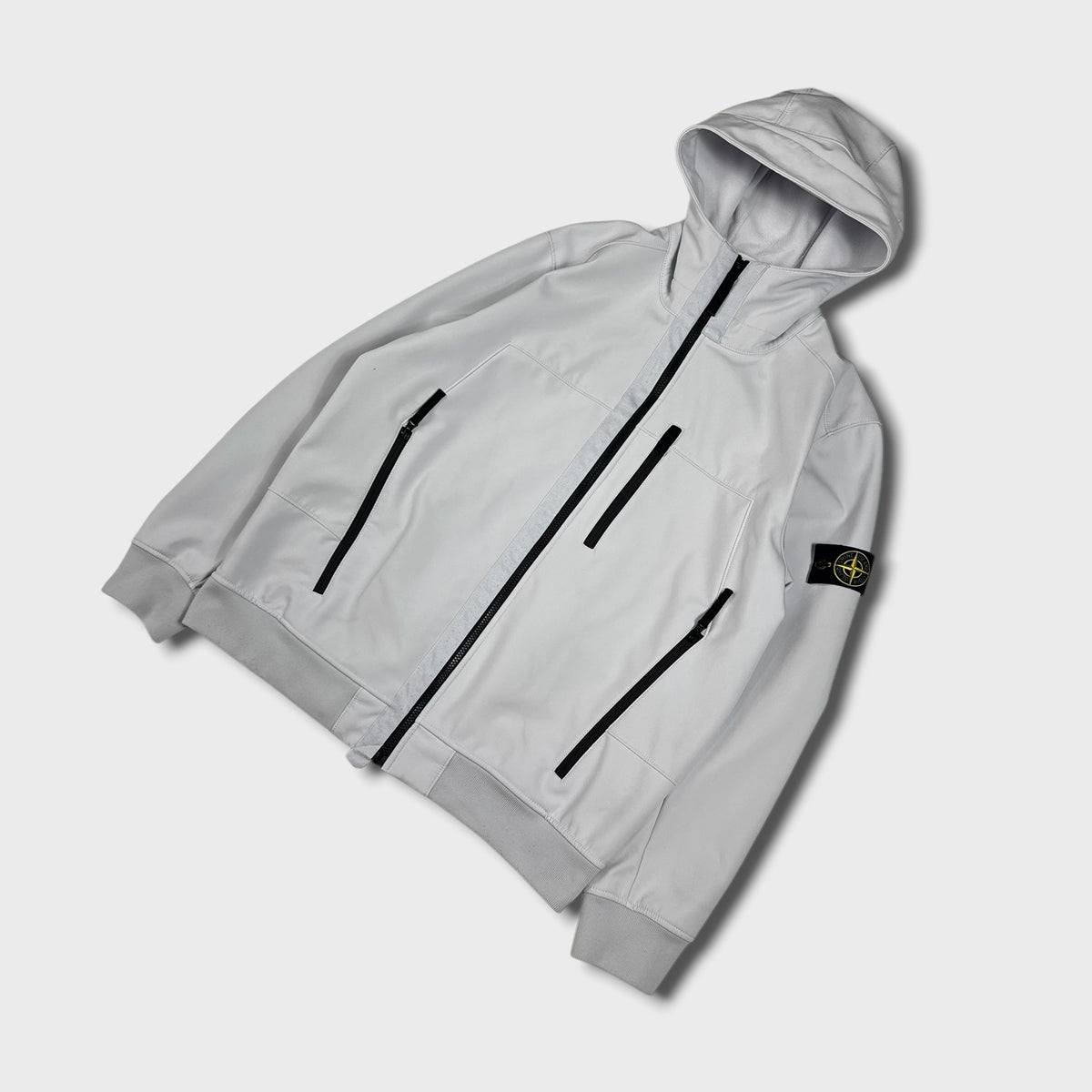 Stone Island Ice Blue Soft Shell-R Jacket XXL