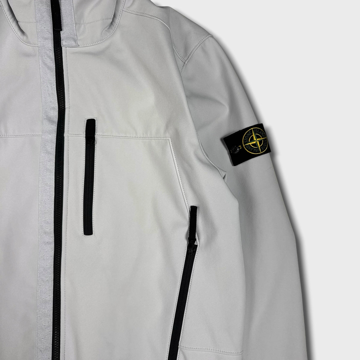 Stone Island Ice Blue Soft Shell-R Jacket XXL