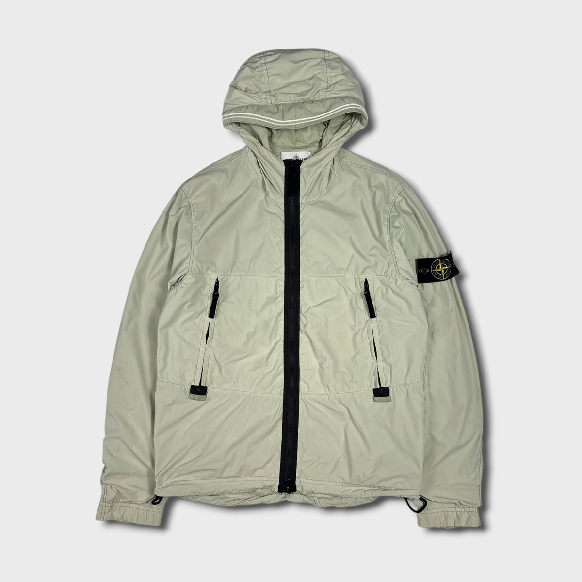 Stone Island Sage Green Skin Touch Jacket S