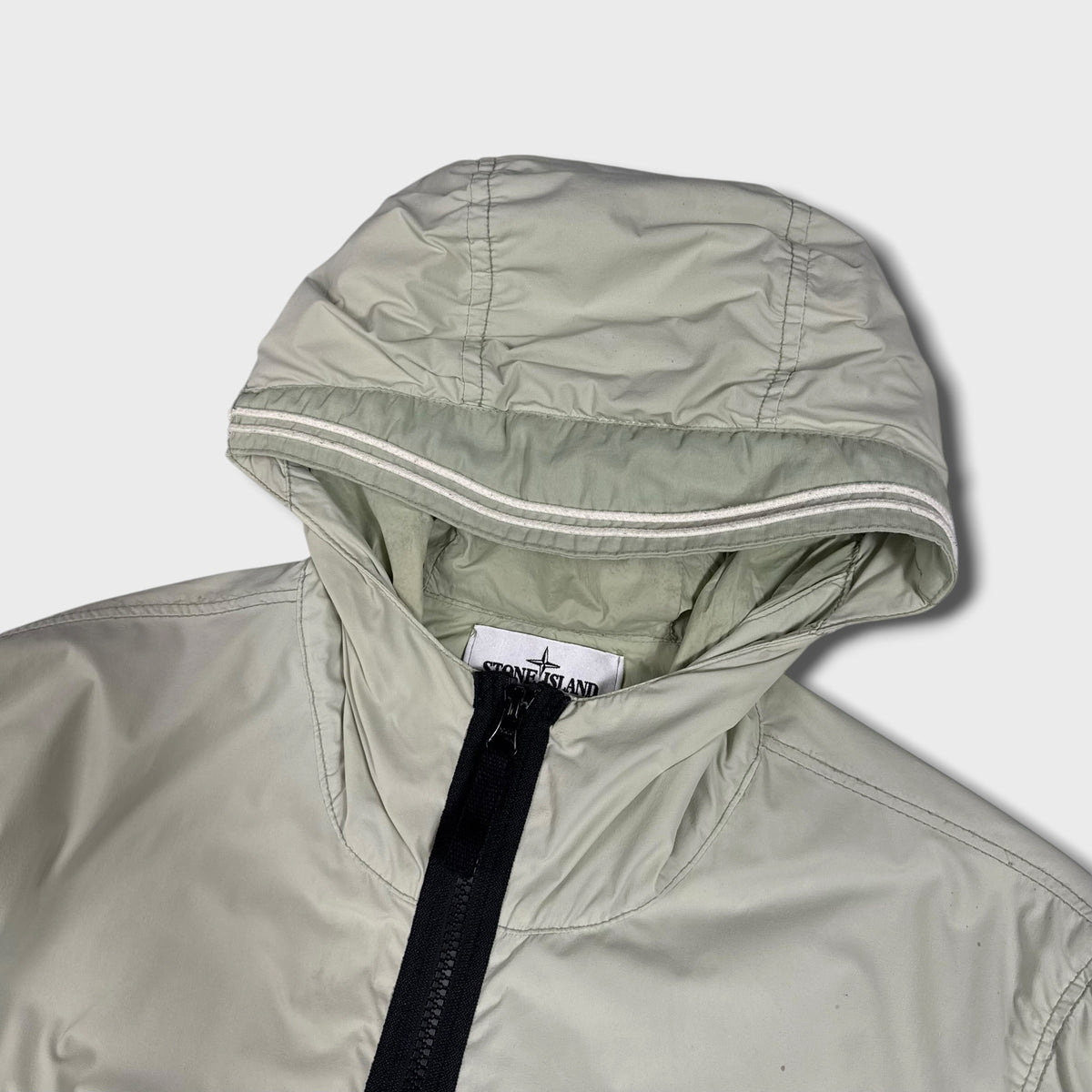 Stone Island Sage Green Skin Touch Jacket S