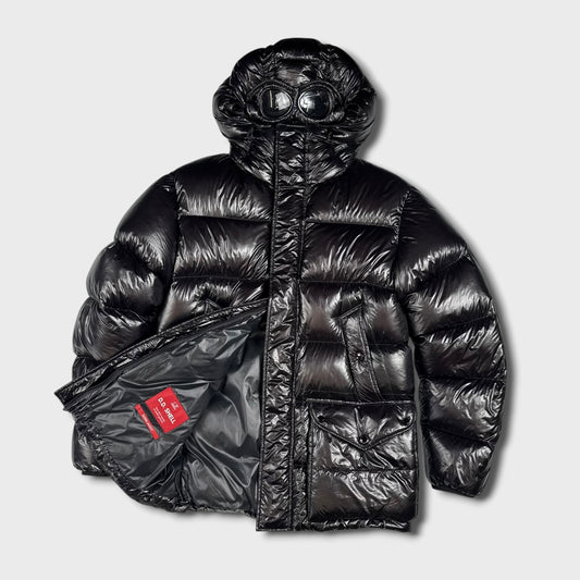 CP Company DD Shell Goggle Hood Puffer Jacket S