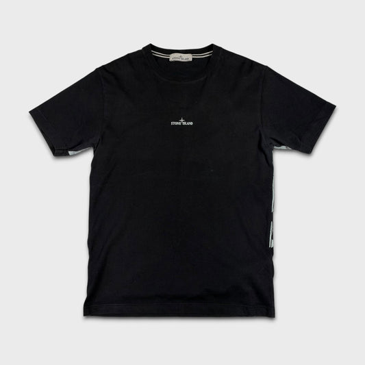 Stone Island Black Graphic T-Shirt M