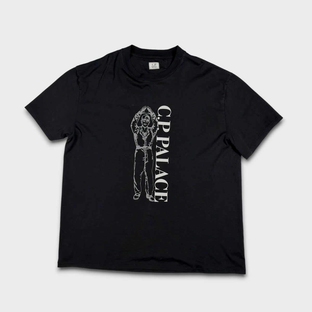 CP Company x Palace Black T-Shirt XL