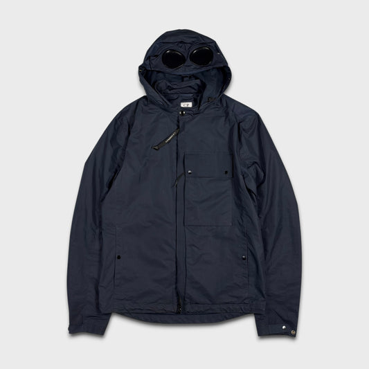 CP Company Navy Micro-M Weather Resistant Goggle Jacket S