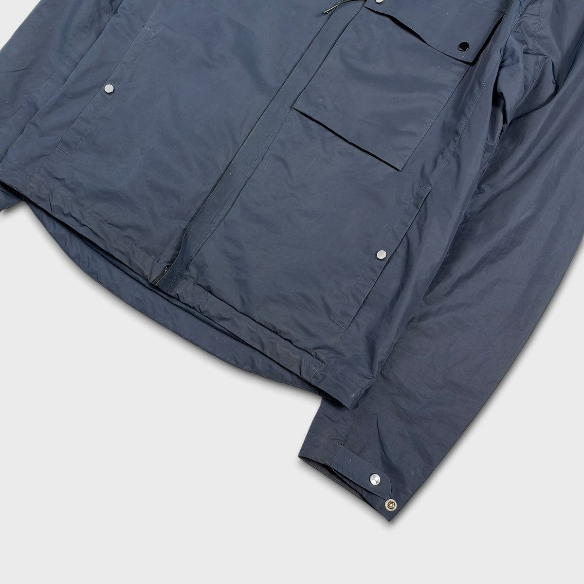 CP Company Navy Micro-M Weather Resistant Goggle Jacket S