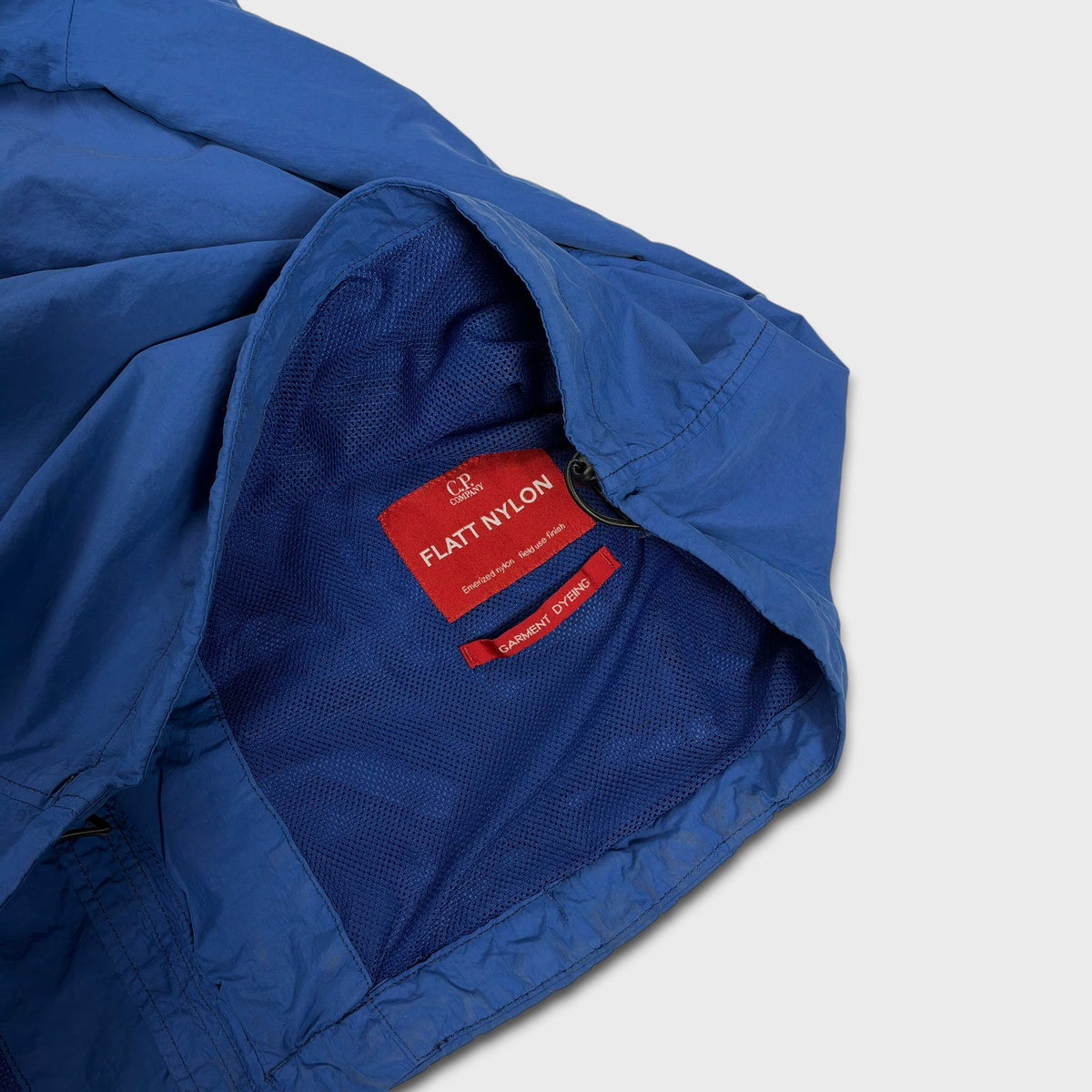CP Company Royal Blue Flatt Nylon Lens Jacket M