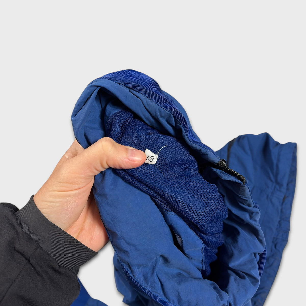 CP Company Royal Blue Flatt Nylon Lens Jacket M