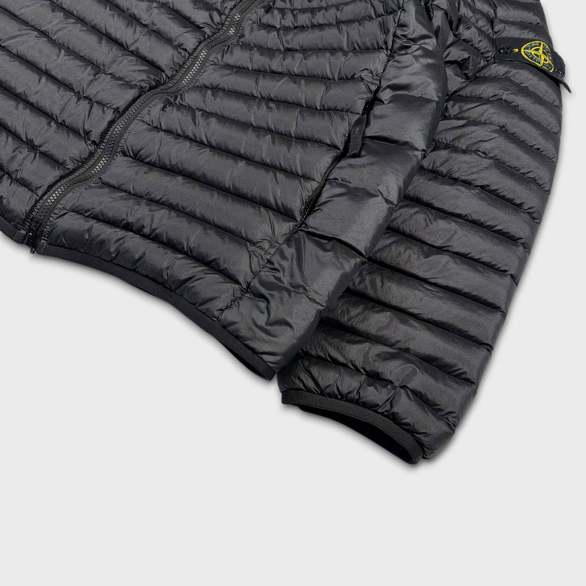 Stone Island R-Nylon Loom Woven Down Chambers Puffer Jacket M