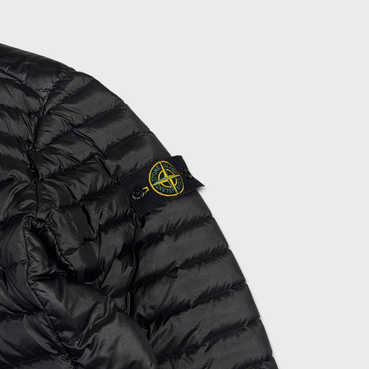 Stone Island R-Nylon Loom Woven Down Chambers Puffer Jacket M