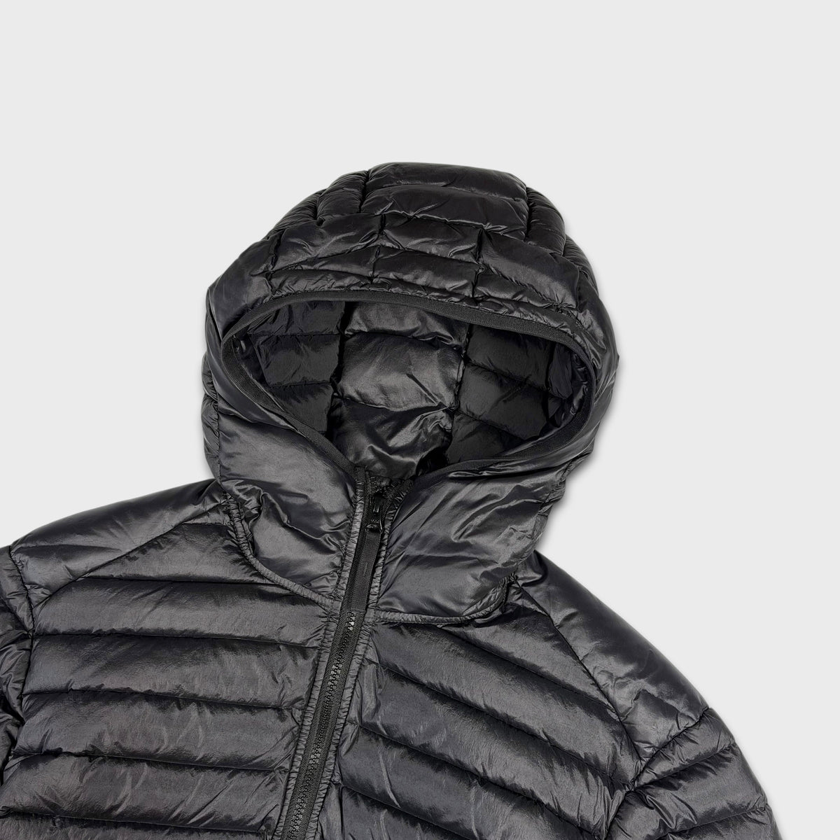 Stone Island R-Nylon Loom Woven Down Chambers Puffer Jacket M