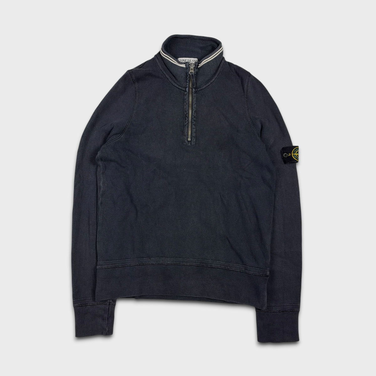 Stone Island 2000’s Washed 1/4 Zip M