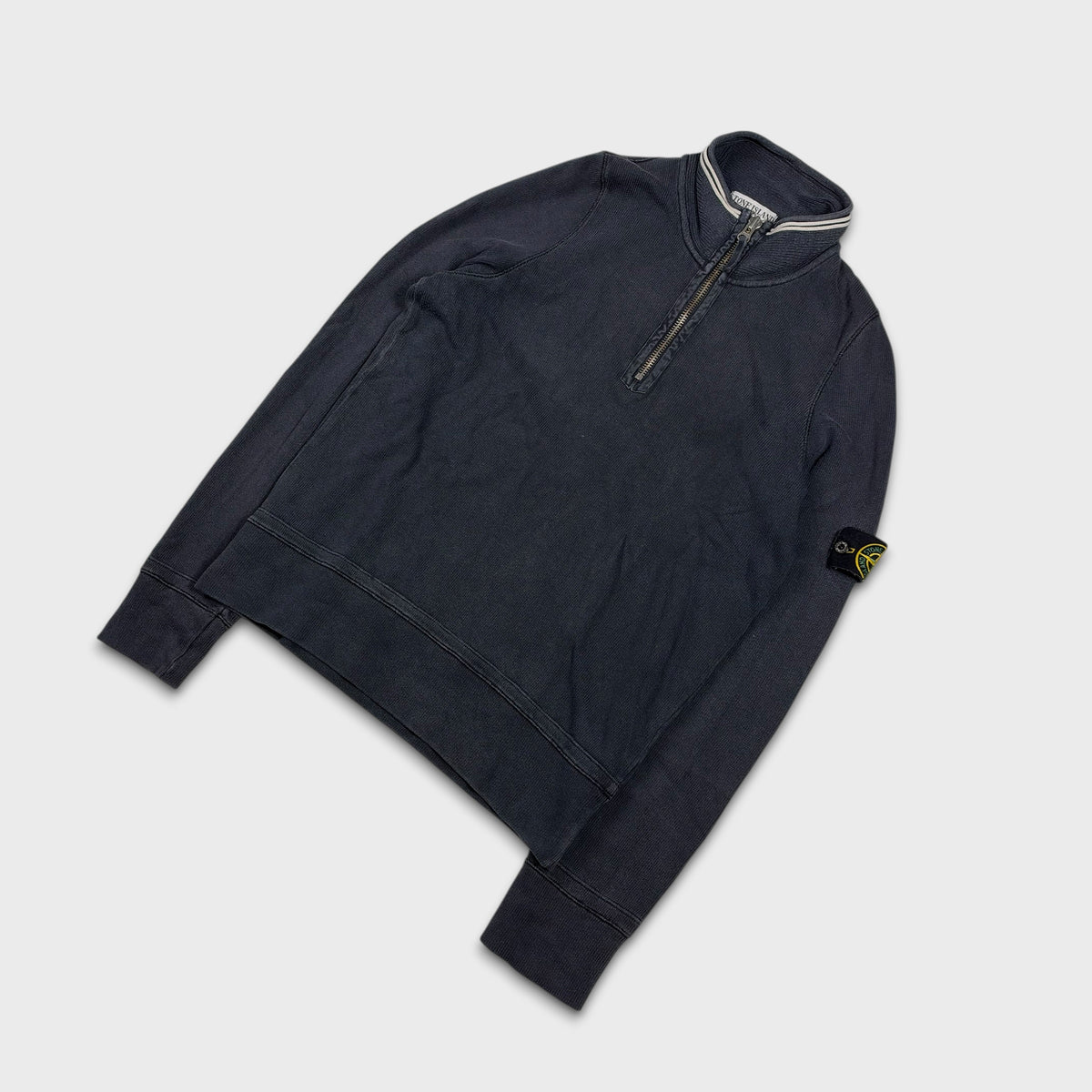 Stone Island 2000’s Washed 1/4 Zip M