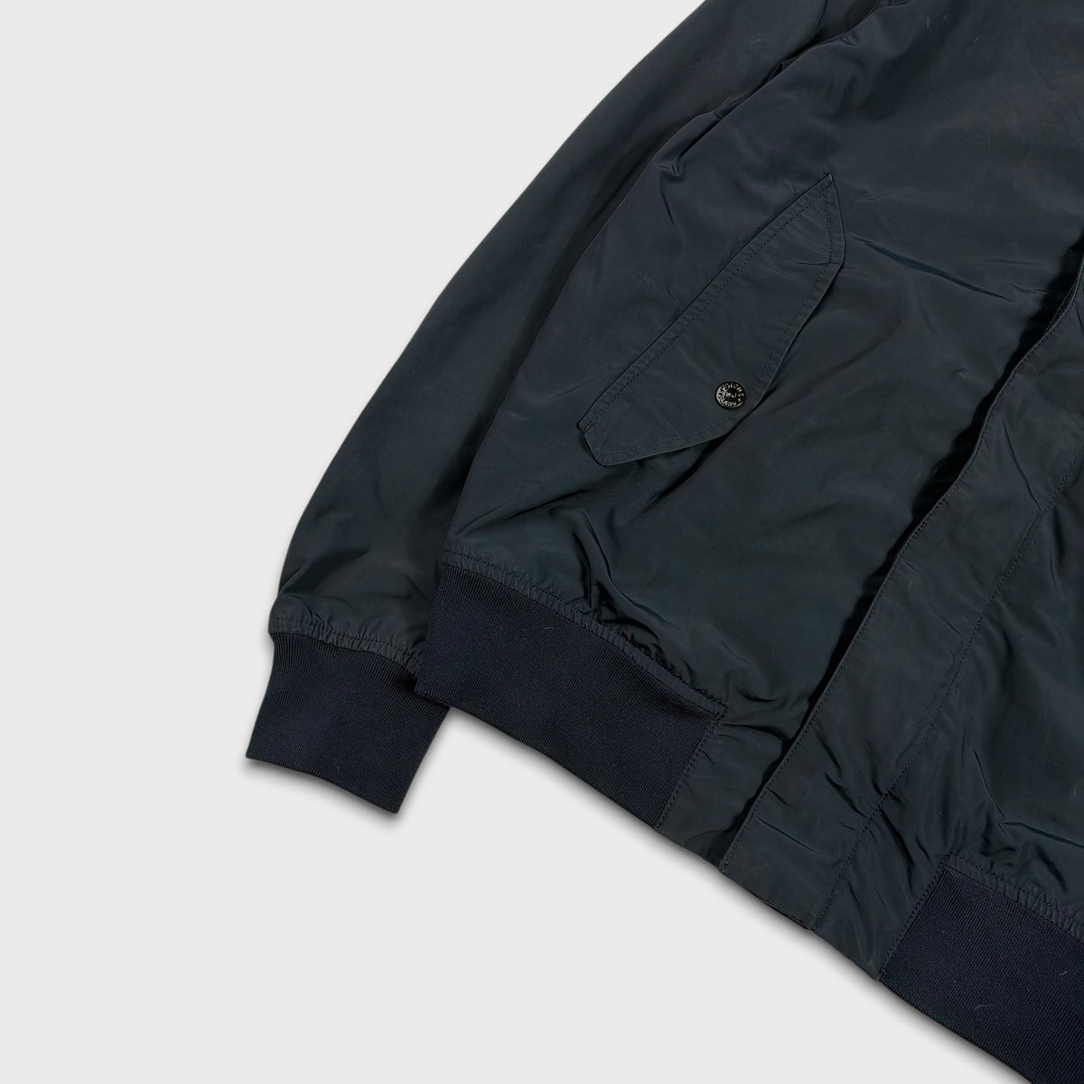 Stone Island Midnight Navy Micro Reps Hooded Jacket M