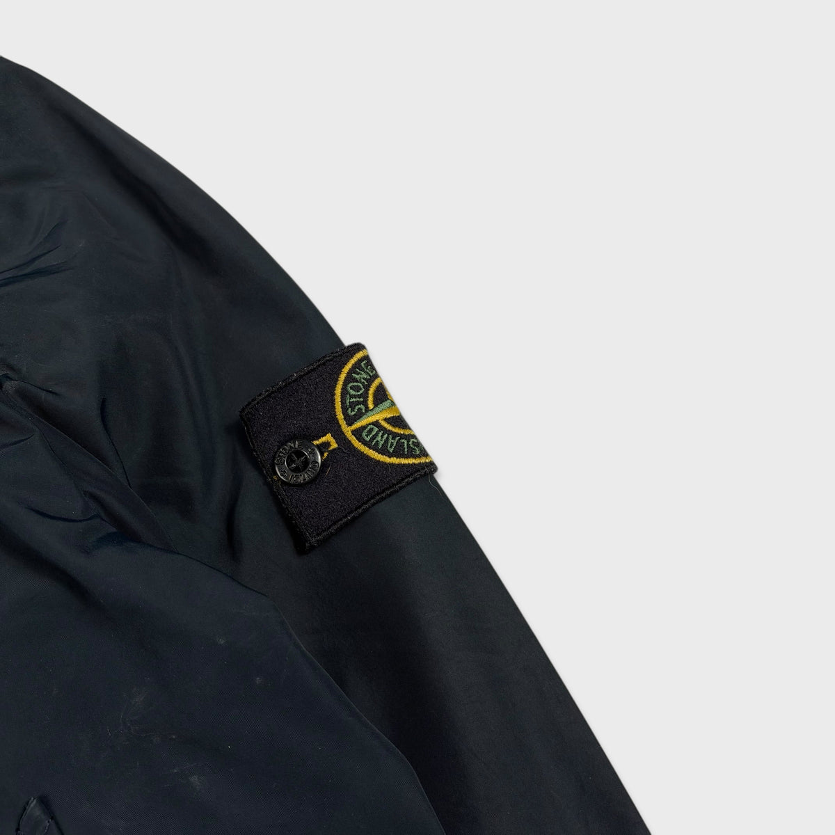Stone Island Midnight Navy Micro Reps Hooded Jacket M