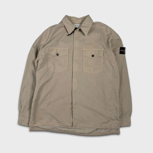 Stone Island Vintage 00’s Beige Overshirt XXL
