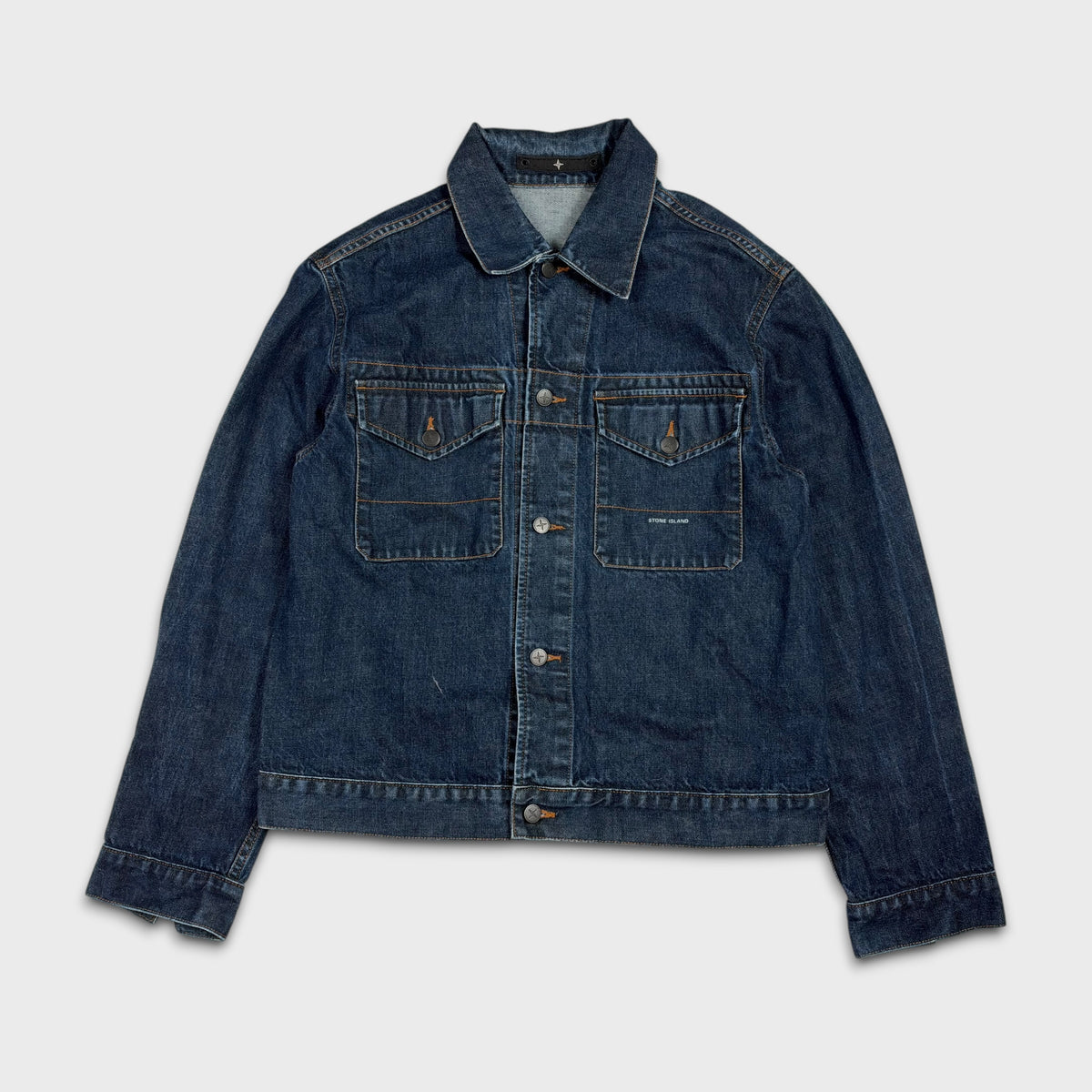 Stone Island 2001 Vintage Denim Jacket L