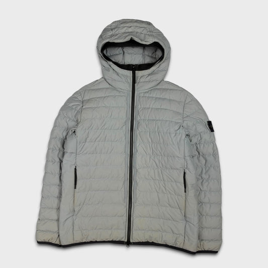 Stone Island O-Cotton R-Nylon Tela Down Puffer Jacket L