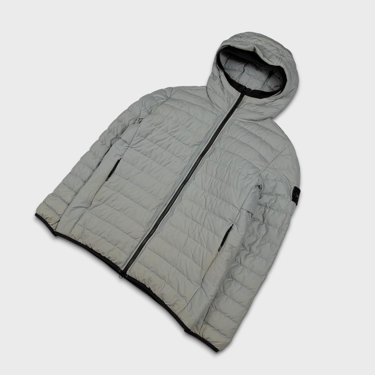 Stone Island O-Cotton R-Nylon Tela Down Puffer Jacket L