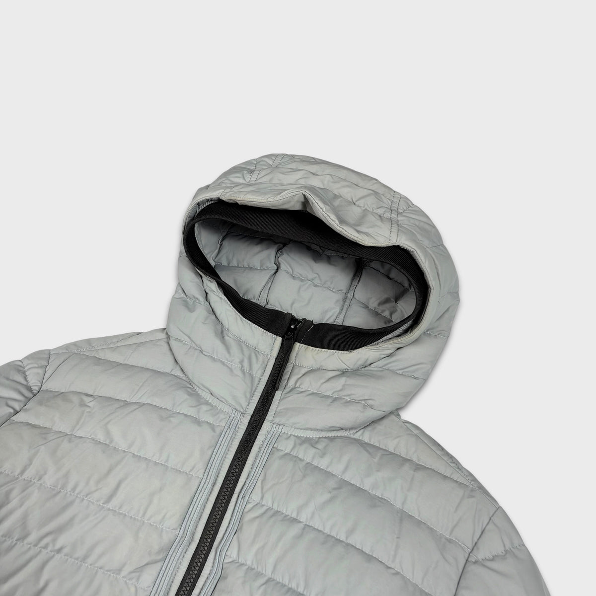 Stone Island O-Cotton R-Nylon Tela Down Puffer Jacket L