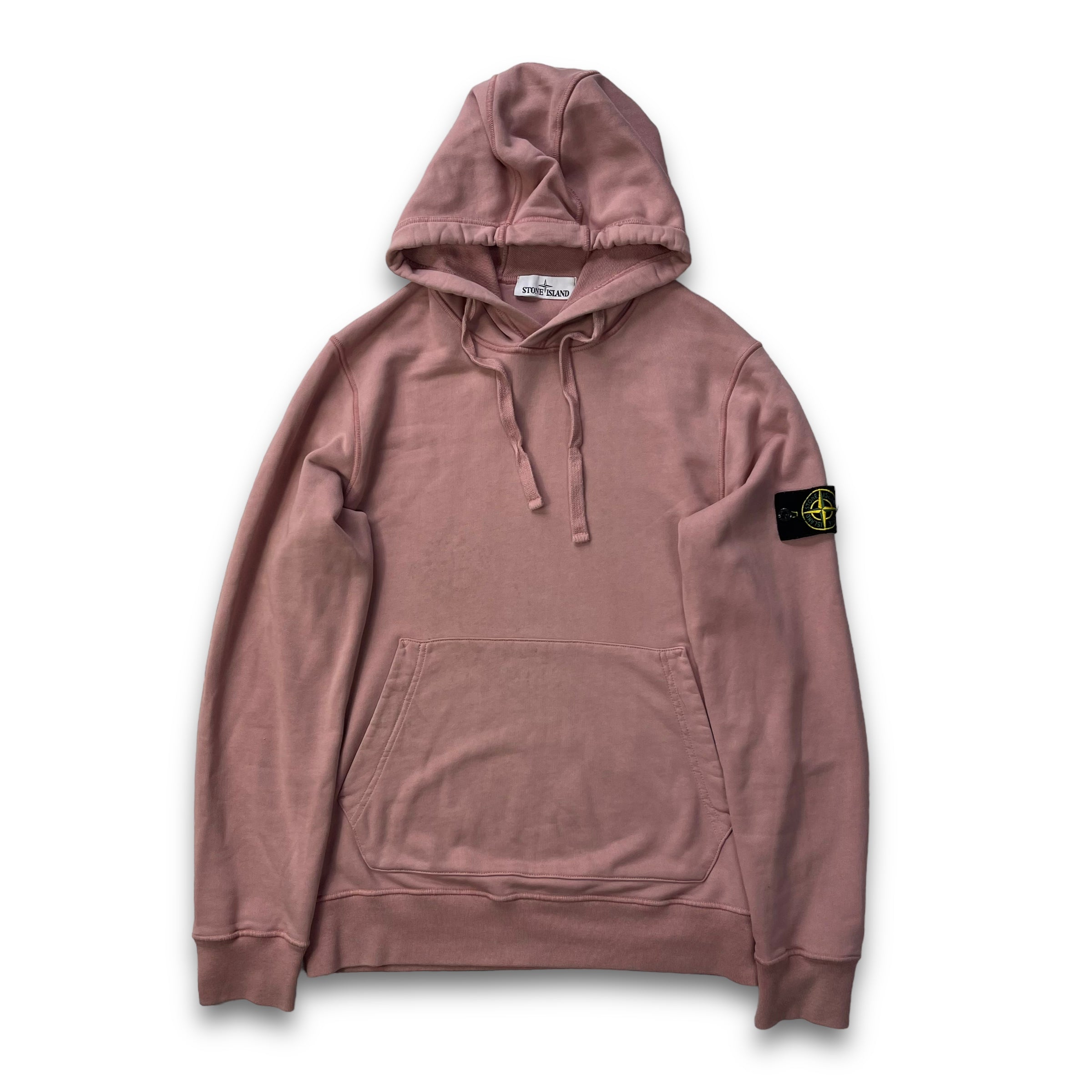 Stone Island Dusty Pink Pullover Hoodie S – ArchiveJoy